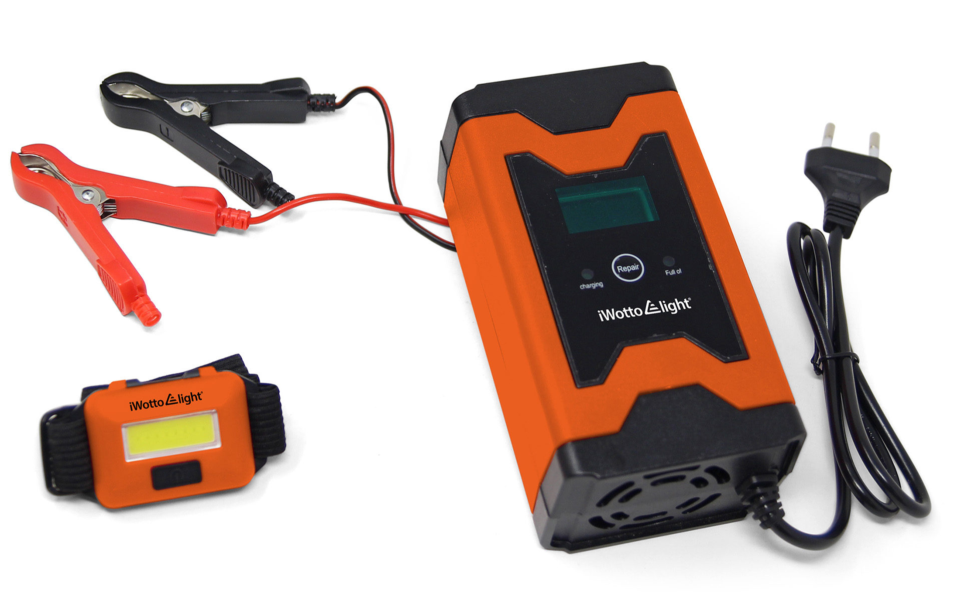 Cargador de batería IWOTTO E LIGHT + frontal de regalo 109249.V01